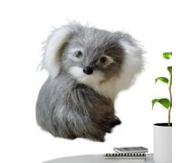Genérico Peluche Koala | Modello Animale Realistico | Ornamento carino per mensola della finestra della toeletta del tavolino, piccola figura artigianale