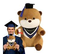 Generico Peluche Laurea,Cuscino Lontra | Con Cappello e Diploma per Laureati Adulti Compleanno San Natale