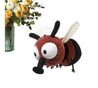 Generico Peluche Mosca - 19 cm Morbido Realistico Peluche Accogliente,Morbido Imbottito Mosca | Per Libreria Ingresso Appassionati di Feste Compleanno Halloween Per Bambini Durante Il Sonno