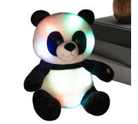 Genérico Peluche Orso Panda Illuminato - Bambola Panda Escort per Dormire - Cuscino in peluche vellutato, regalo per compleanno, Natale, bambini, casa divano