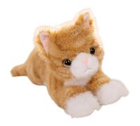 Generico Peluche Peluche Vivace Extra Morbido Coccolone | Forma Di Gatto Simulata Per Decorazioni Lettino Auto Divano Cameretta Soggiorno Arredamento Casa Collezionabile
