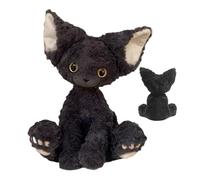 Genérico Peluche per gatto, giocattolo durevole che non si stacca, cuscino da 30 cm, pupazzo di peluche di animale per decorazione interna della camera da