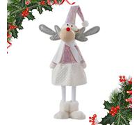 Generico Peluche Per Il Natale - Bambola Di Peluche In Piedi | Decorazione Per Scrivania Natalizia,La Casa Il Soggiorno La Camera Da Letto L'Armadio Lo Scaffale La Festa La Fattoria