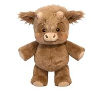 Generico Peluche vitello corsa, Peluche cinghiale 45 cm, Giocattoli interattivi bambole collezione in peluch muccas dei cartoni animati, Simpatiche pecorelle che corrono peluch Decorazioni casa