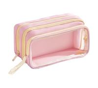 Generico Pen Case - Pencil Bag Stationery Organizer With Handle | Portable Pencil Pouch, High Capacity Stationery Holder Organizer For Girls Boys Students Children Adults Men Women College Kids