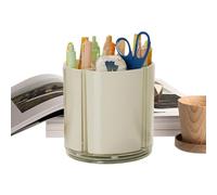 Generico Pen Holders Desk - 360 Degree Rotating Multi-Compartment, Makeup Brush Holder Desk Organizer, for Home Classroom Dorm Stationery Supplies Makeup Brush Marker Organization