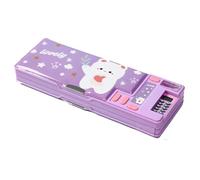 Generico Pen Pencil Case for School Students, Cartoon Pop-Up Pencil Holder Organizer Box, Sturdy ABS Material for Home, Classroom, Apartment, and School Supplies
