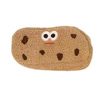 Generico Pencil Bag- | Cute Cookie Soft Pencil Pouch, Large Capacity School Pen Bag, Stationery Supplies Students, Holds Pens Pencils Markers Small Notebooks, Fun And Functional Design For Classroom