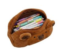 Generico Pencil Case,Capybara Stationery Box with Zipper - Soft Pen Pouch,for Kids Students School Supplies Stationery Storage College