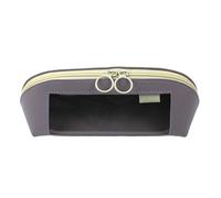 Generico Pencil Case, Leather Clear Organizer Container for Pencil, Multifunctional Stationery Storage, Large Capacity Stationery Zipper Pouch for Scissors, Rulers, Erasers, Notes, 23.5x8x8.5cm