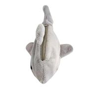 Generico Pencil Case - Plush, 9.45x3.94in Pencil Bag Large-Capacity Zippered Organizer | Soft Plush Cartoon Design Cute Animal Storage Organizer, Stationery Pouch For School, College, Classroom