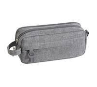 Generico Pencil Case Pouch, Double Layer Organizer, Stationery Enclosure, Large Capacity Design, Multiple Compartments, 8.27x3.54x2.36 Inches, Great For Students, School Supplies