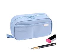 Generico Pencil Pouch for Girls, Stylish Stationery Organizer Pouches, Cute Aesthetic Pencils Case with Zipper, Multifunctional Zipper Pencil Box for Elementary (8.27x2.76x4.33 inches)
