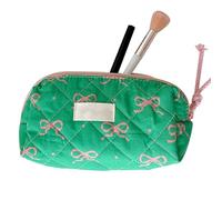 Generico Pencil Pouch for School - Bow Large Capacity | Lightweight Stationery Container, Portable Pen Case Ruler, Eraser, Compass