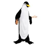 Generico Penguin Onesie, Jumpsuit Pajamas, 01.05x12.05 Inches Adult Women Cozy Penguin Costume for Sleep or Cosplay, Soft Hooded Body Suit with Cute Beak Design, Winter Nights