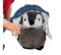 Generico Penguin Stuffed Animal, Realistic Soft Plush Toy Figurine Doll, Adorable Comfortable Cuddly Hug Pillow for Bedroom Living Room Nursery Sofa Shelf Children Decoration Display Gift
