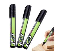 Generico Pennarelli a vernice - Penna Asciugatura Rapida Impermeabile 3 Pezzi - Set di Pennarelli per Vernice | Legno Metallo Tela Ceramica Tessuto Roccia Pneumatico Pietra Scarabocchi Marcatura