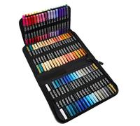 Generico Pennarelli Acrilici | Set da 72 Colori per Libro d'Arte e Pittura - Pennarelli Colorati | Per Pietra, Tela, Ceramica, Vetro, Legno, Metallo, Scuola, Casa, Ufficio