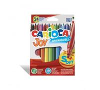 Generico Pennarelli Lavabili Joy Punta Fine, Confezione da 24 Pezzi