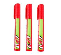 Genérico Pennarelli permanenti - Pennarello impermeabile a base di 3 pezzi | Marcatori per lavagna | vetro, legno, tela, ceramica, tessuto, pittura su roccia, pneumatico, pietra, scarabocchiamento e