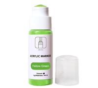 Generico Pennarello per - Penna acrilica per strada, strumento per pittura impermeabile, punta larga per scopa | di flusso di colori vivaci, tecnica di copertura della superficie durevole Pare