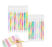 Generico Penne Gel 18 Pezzi Scrittura Cancelleria Gradiente | Penna Gel Multicolore Per Ufficio, Scuola, Casa, Appunti, Diario, Disegno, Artigianato, Scarabocchi, Scrapbook
