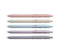 Genérico Penne in gel per Journaling, penne per lei, set di 5 pezzi, per scrittura con punta fine e asciugatura rapida, per diario prendere appunti donne e uomini scuola