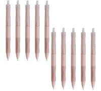 Generico Penne nere a, penne a retrattili | Penne retrattili 5 pezzi a per scrittura liscia - da studio per studenti unisex per la scuola, l'ufficio domestico, le forniture di cancelleria