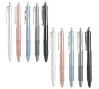 Generico Penne nere a, penne a retrattili | Penne retrattili 5 pezzi a per scrittura liscia - da studio per studenti unisex per la scuola, l'ufficio domestico, le forniture di cancelleria