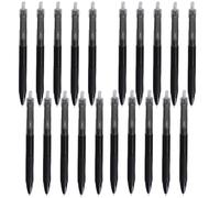 Generico Penne nere a, penne a retrattili | Penne retrattili 5 pezzi a per scrittura liscia - da studio per studenti unisex per la scuola, l'ufficio domestico, le forniture di cancelleria