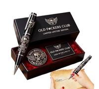 Generico Penne Stilografiche di Lusso,Lusso Elegante Raffinato Metallo - Penne Metalliche Audaci e Decise,per Diario Disegno Tecnico Schizzo Ragazzi Ragazze Giovani Adolescenti