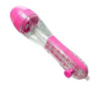 Generico Pens for Beading - Automatic Press Beadable Craft Maker, Bead Dispenser Pens for Beginners | Ample Beads Capacit Beaded Pen for Beginners Kids Adults Girls Women Home Art