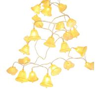 Generico Per Albero Di Natale- 500 Cm Impermeabile 4.9 Metri Fate, 50 LED Natalizie Bianco Caldo | Affidabile Per Decorazione Casa Giardino Cortile Soggiorno Camera Da Ufficio