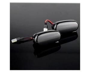 Generico Per Alfa Per Romeo 147 GT 937 Per MiTo 955 LED Indicatore Direzione Laterale Che Scorre Indicatori Direzione Canbus 2 Pezzi Retrovisore Indicatore Direzione(Dynamic)