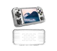 Generico Per ANBERNIC RG35XX H Custodia Protettiva in TPU Trasparente Antigraffio, Antiscivolo e Rinfrescante, Console di Gioco per RG35XX H, Custodia Morbida, Portatile e Compatta. (Trasparente)