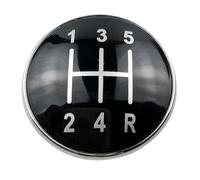 Generico Per Audi A3 S3 8L A4 S4 B6 B7 A6 C6 Per VW Per Passat Golf 4 MK4 Per Bora Leva del cambio Pomello del cambio Emblema Cappuccio Copertura(12345R)