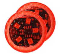 Generico per Auto, LED per Portiere Auto - Striscia Luminosa per portiera | Wireless Anti-collisione Posteriore Impermeabile, Razzi Lampeggianti Lungo la Strada 5 LED per rimorchio per Camion per