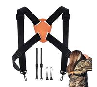 Generico Per Binocolo - Imbracatura Incrociata Regolabile Per Binocolo, Accessorio Di Sicurezza Universale Per Golfisti, Avventure All'aria Aperta, Escursionismo, Arrampicata, Caccia, Birdwa