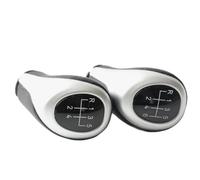 Generico Per BMW Serie 3 F30 F31 F32 F33 F34 F35 F36 Pomello del cambio manuale Leva Stick Penna Cuffia Copri-cuffia Collare(5 Speed)