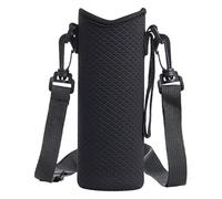 Genérico Per bottiglia d'acqua: portabottiglie da 8,5 x 8,5 x 24 cm, leggera per bottiglie d'acqua, borsa portatile per uomini e donne, campeggio, viaggi, palestra, passeggiate, escursioni, picnic