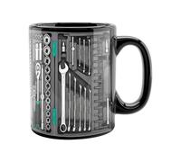 Generico Per Caffè Del Mattino | 350ml In Ceramica - Design Kit Strumenti Meccanici 2D Per Bevande | Per Casa Scuola Appartamento Università Soggiorno Sala Studio Cucina Soggiorno