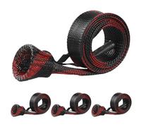 Generico Per Canna Da - Calze Protettive per Attrezzatura da,4 Pezzi Protezione Multiuso Per Garage Parete Soffitto Auto Camion Tetto Bagagliaio Trasporto