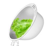 Generico Per Colino Per Riso - Rondella Per Riso In Acciaio Inossidabile | Cestello Per Il Lavaggio Del, Contenitore Per La Pulizia Dei Cereali Con Scarico Diagonale, Ciotole Per Il Risciacquo