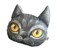 Generico per Collo Auto per Guidare,Supporto Morbido Traspirante con Gatto,Per Dormire In Auto - Per Bambini Viaggio Guida Sonno Gita Lunga Distanza