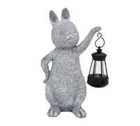 Generico Per Conigli Da Esterno - Statue Decorative Da Giardino | Lampade Artistiche Per La Decorazione Di Statuette Da Giardino Per Prato, Patio, Cortile, Percorso, Passerella, Scultura Animale, O