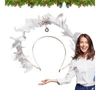 Generico per costumi da angelo | Fascia per capelli con di elfo, di fata, per capelli,Oggetti di scena, abiti da festa, o cerchietti per Halloween, Natale, donne e ragazze