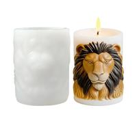 Generico per,DIY Flessibile Riutilizzabile Antiaderente - Stampo in Silicone per Decorazione Casa | per Cera Sapone Scultura Compleanno San Adulti Principianti