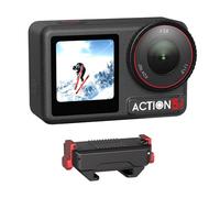 Generico Per DJI ACTION 5Pro/4/3 Adattatore a sgancio rapido per l'espansione della slitta fredda Base magnetica Accessorio base magnetica Accessori per fotocamere