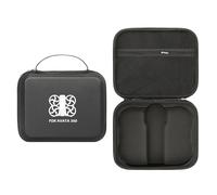 Generico Per DJI Avata 360 Carry Case a prova di polvere e resistente agli urti PU sacchetto protettivo, Drone Organizer coperchio di protezione Box borsa (black with a pattern)