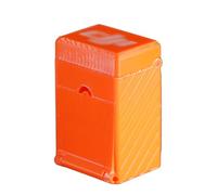 Generico Per DJI Mic Mini Custodia di Stoccaggio Portatile, Mic Mini Microfoni Stampa 3D Scatola Protettiva per il Trasporto (Arancione+Rosso)